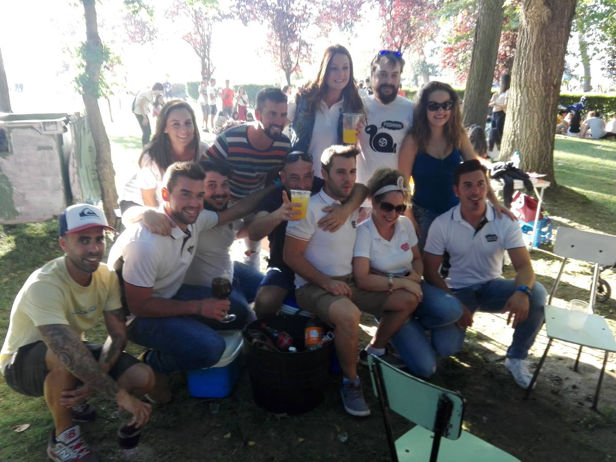 Cientos de jarreros culminan las fiestas de la vega con un recital de jolgorio