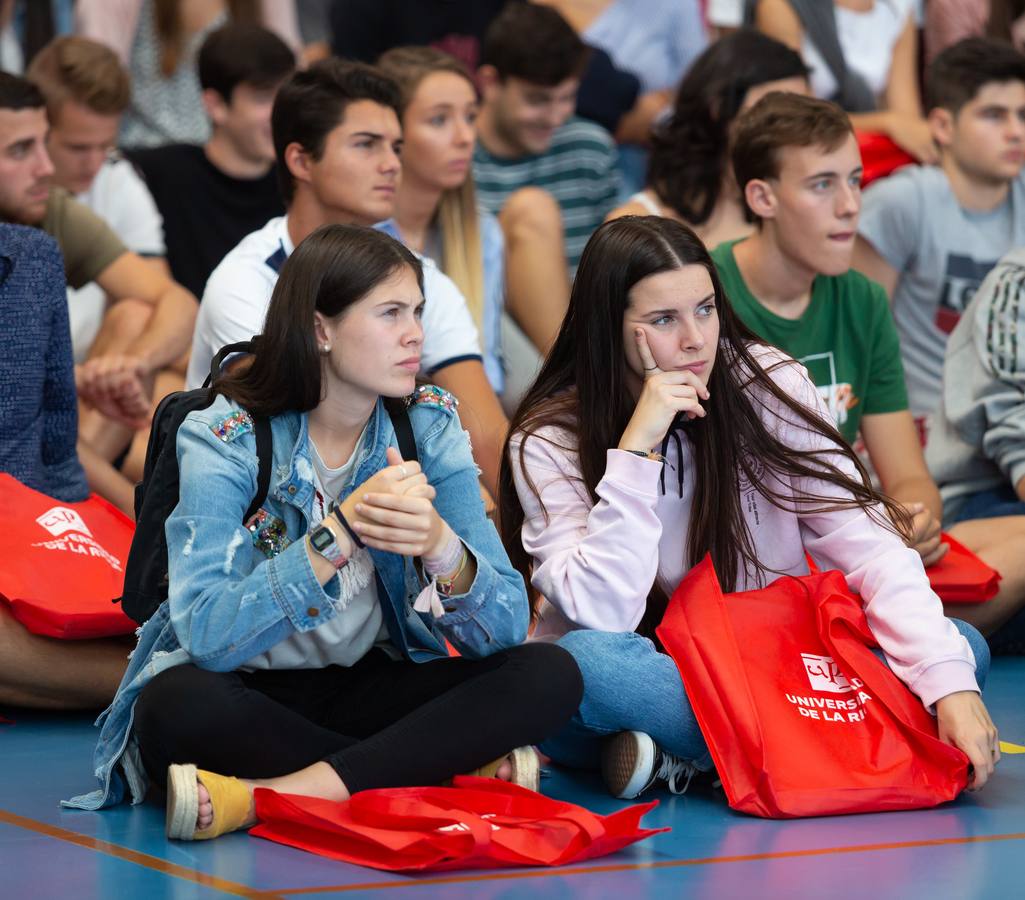 Fotos: La Universidad de La Rioja da la bienvenida a los nuevos estudiantes del curso 2018-2019