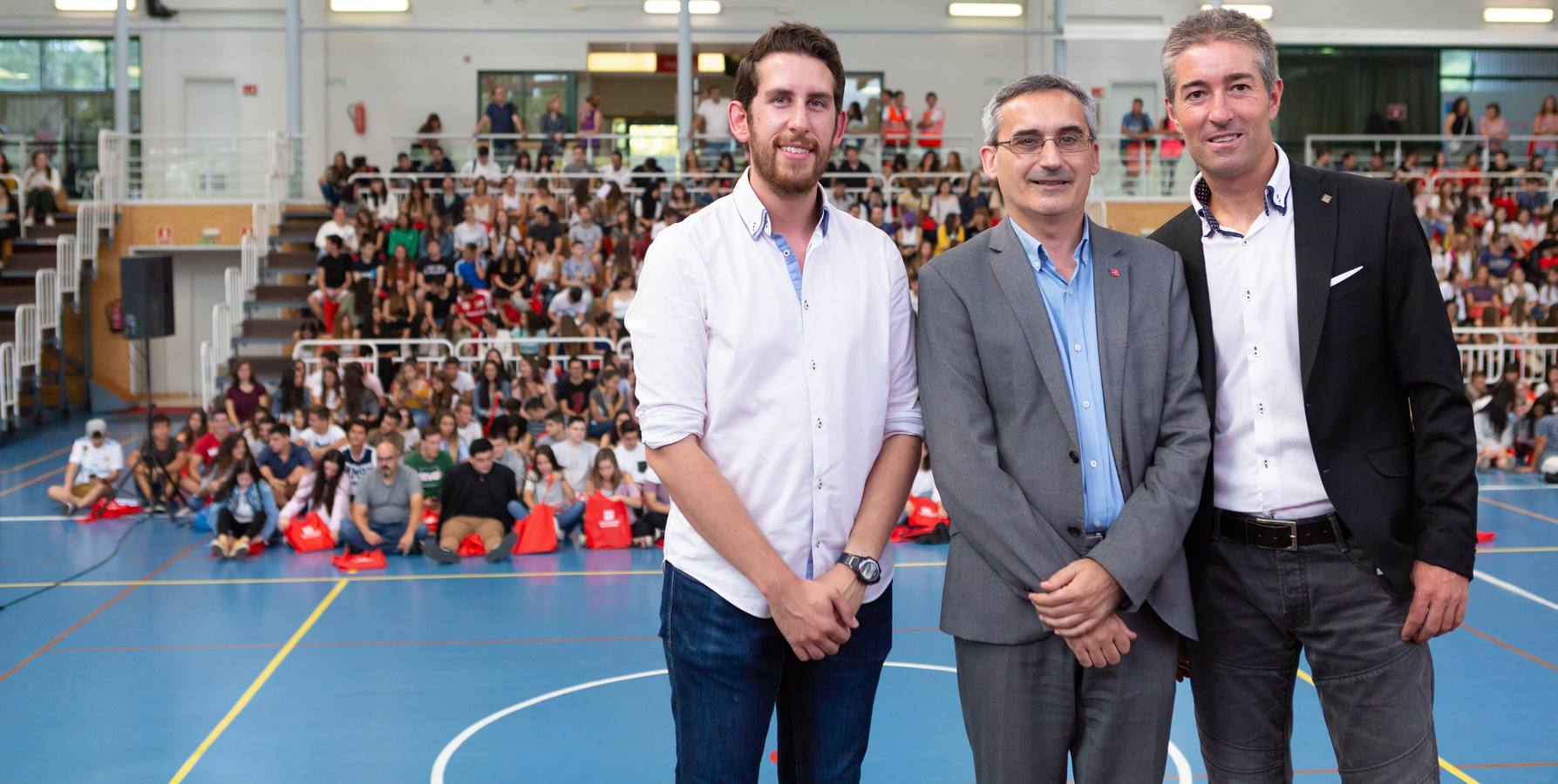 Fotos: La Universidad de La Rioja da la bienvenida a los nuevos estudiantes del curso 2018-2019