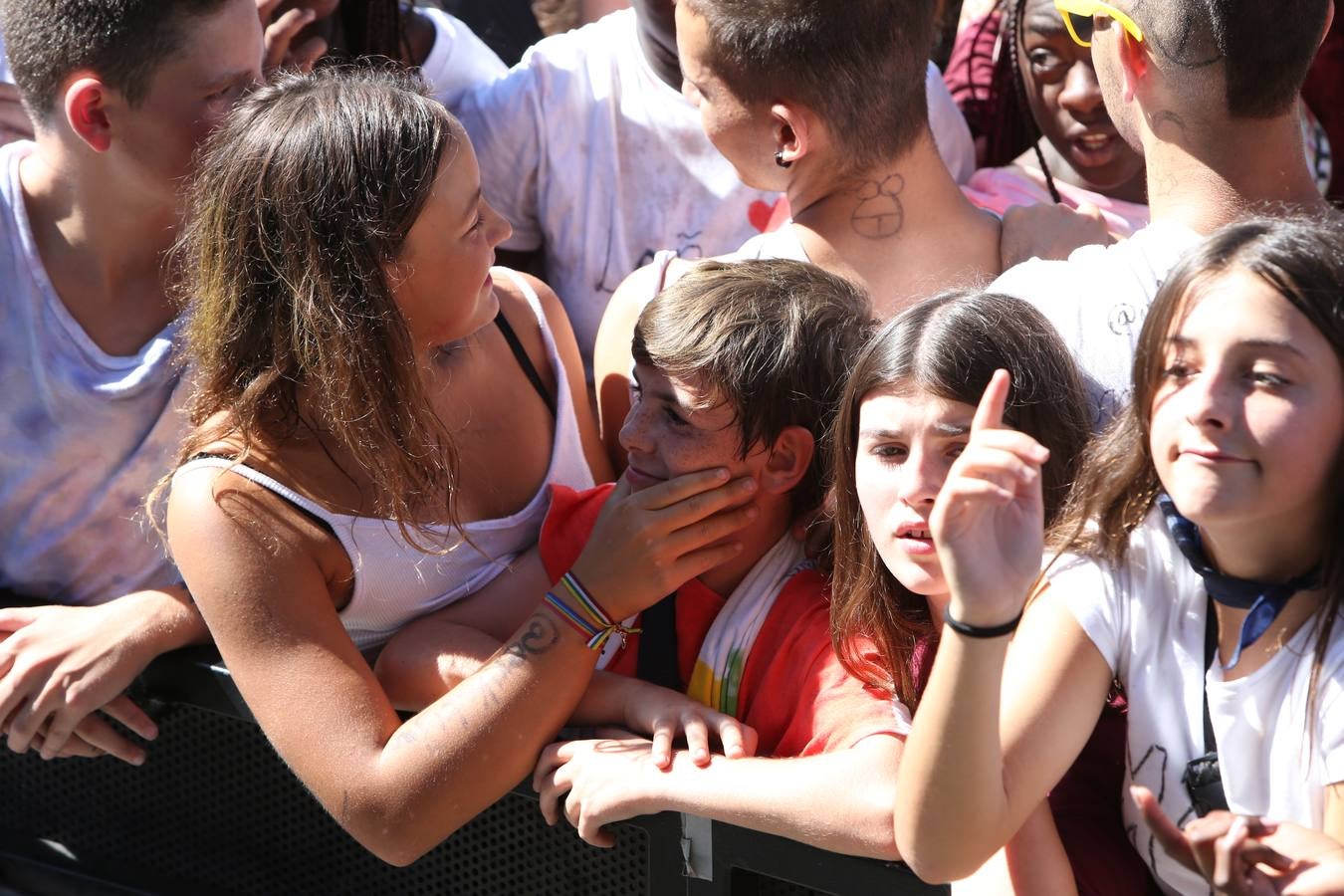 Las imágenes del fiestón en la Plaza del Ayuntamiento