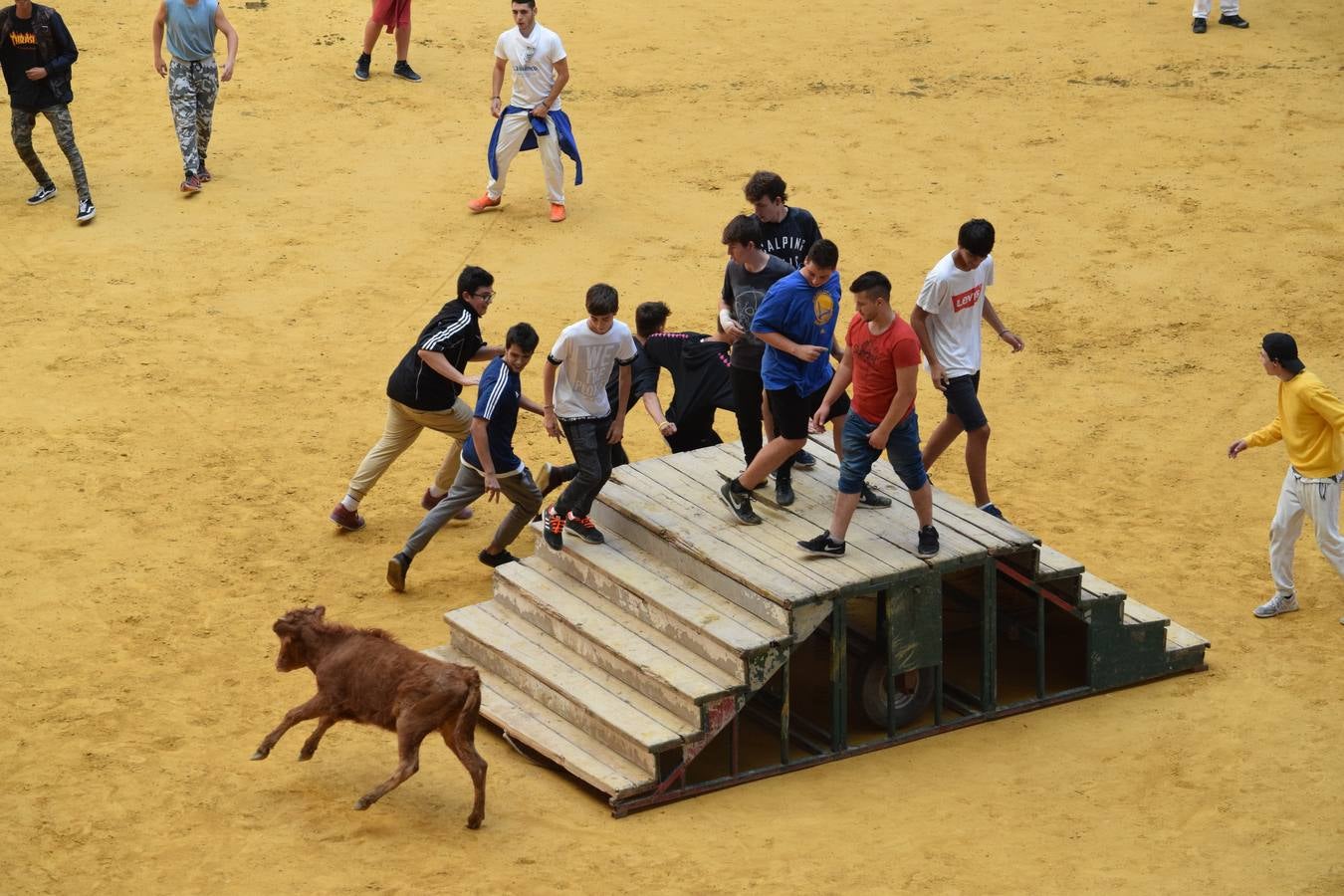 Miles de personas se dieron cita en la plaza de toros de Logroño.