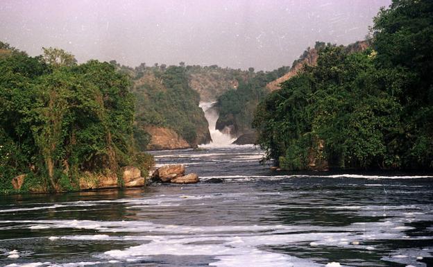 Vista del Lago Victoria. 