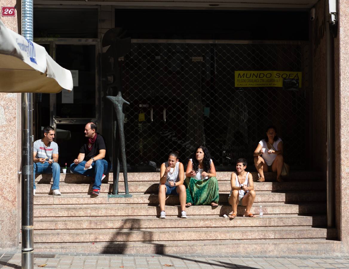 Fotos: A la sombra de los gigantes... y de los cabezudos