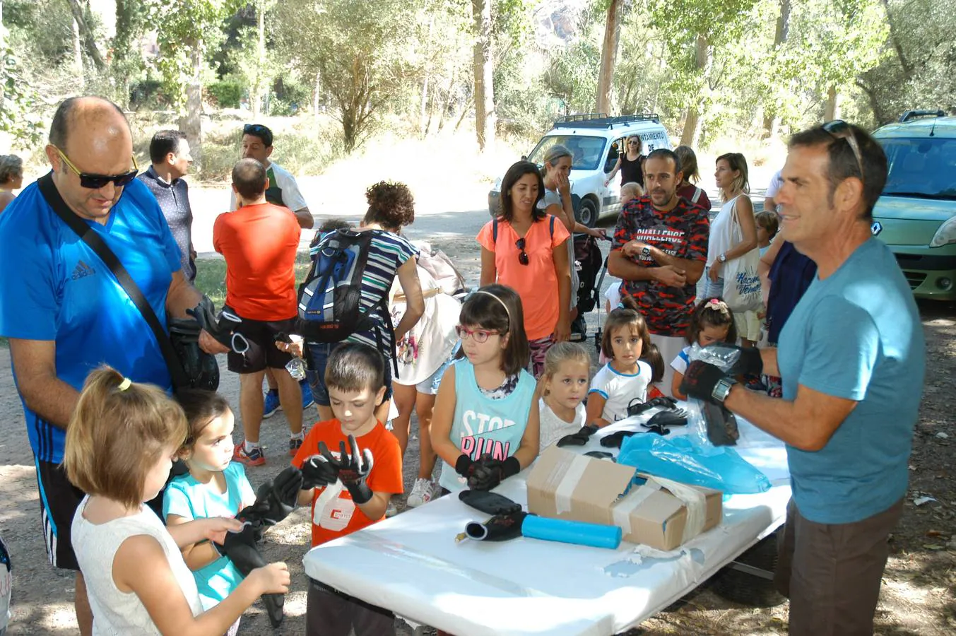 I feria de divulgación científica QUELEXPLORA celebrada el sábado