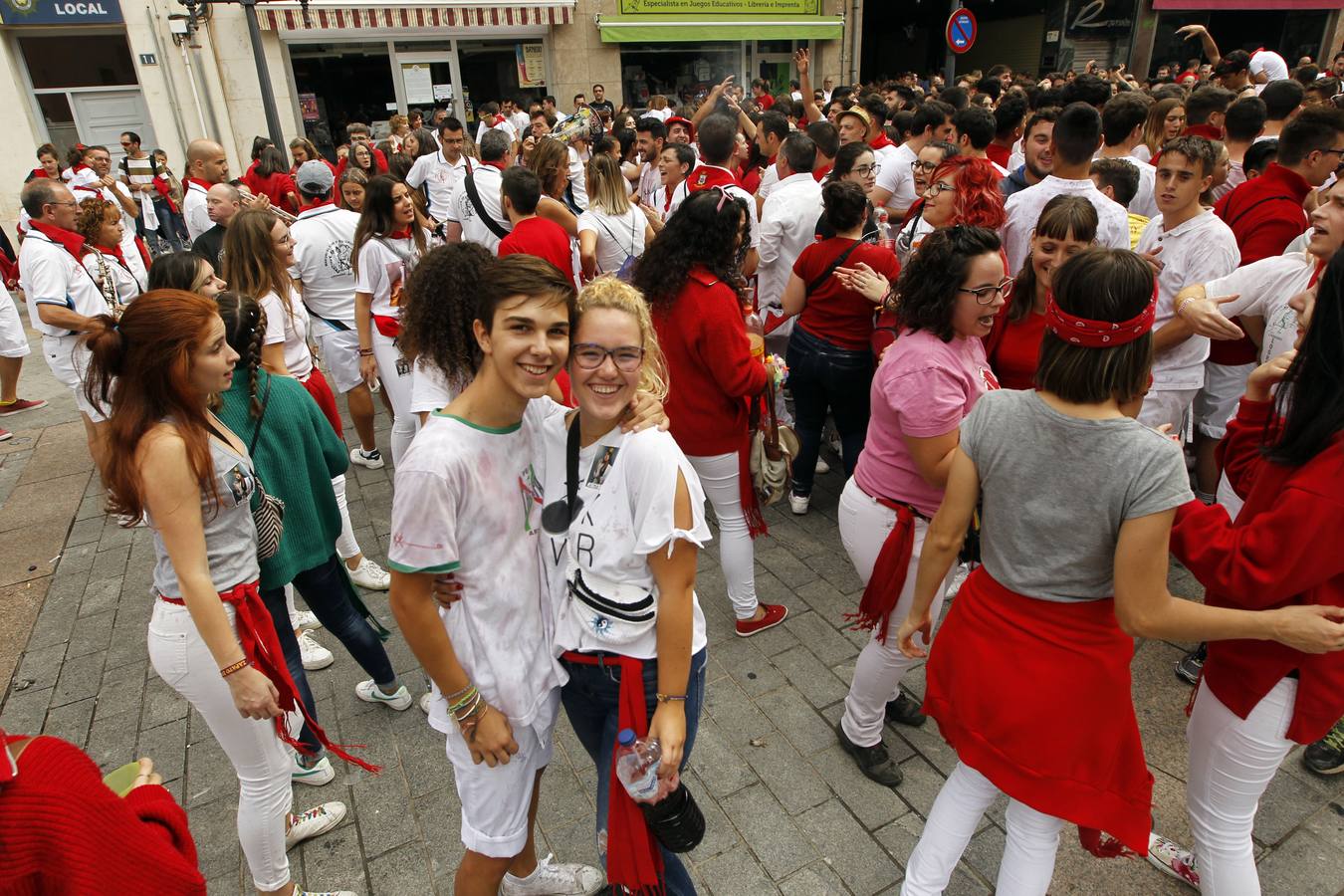 Las imágenes del inicio de las fiestas de Arnedo