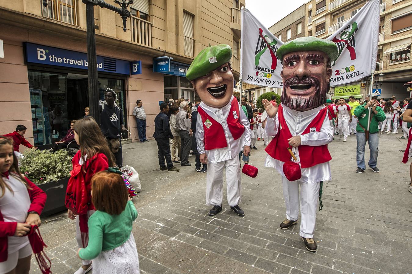 Las imágenes del inicio de las fiestas de Arnedo