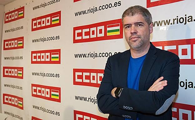 Unai Sordo, en una visita anterior a La Rioja