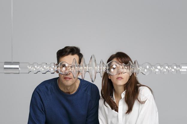 Ernesto Artillo y el equipo Mayice, formado por Imanol Calderón y Marta Alonso, entre los creadores que interviene en Lovisual. :: l.r.