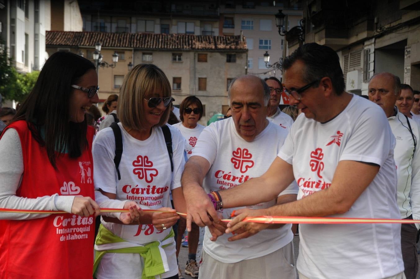 Los calagurritanos se echaron a la calle por una buena causa