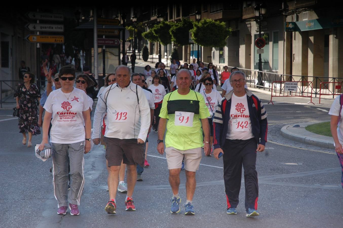 Los calagurritanos se echaron a la calle por una buena causa