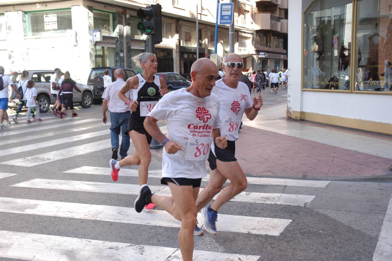 Los calagurritanos se echaron a la calle por una buena causa