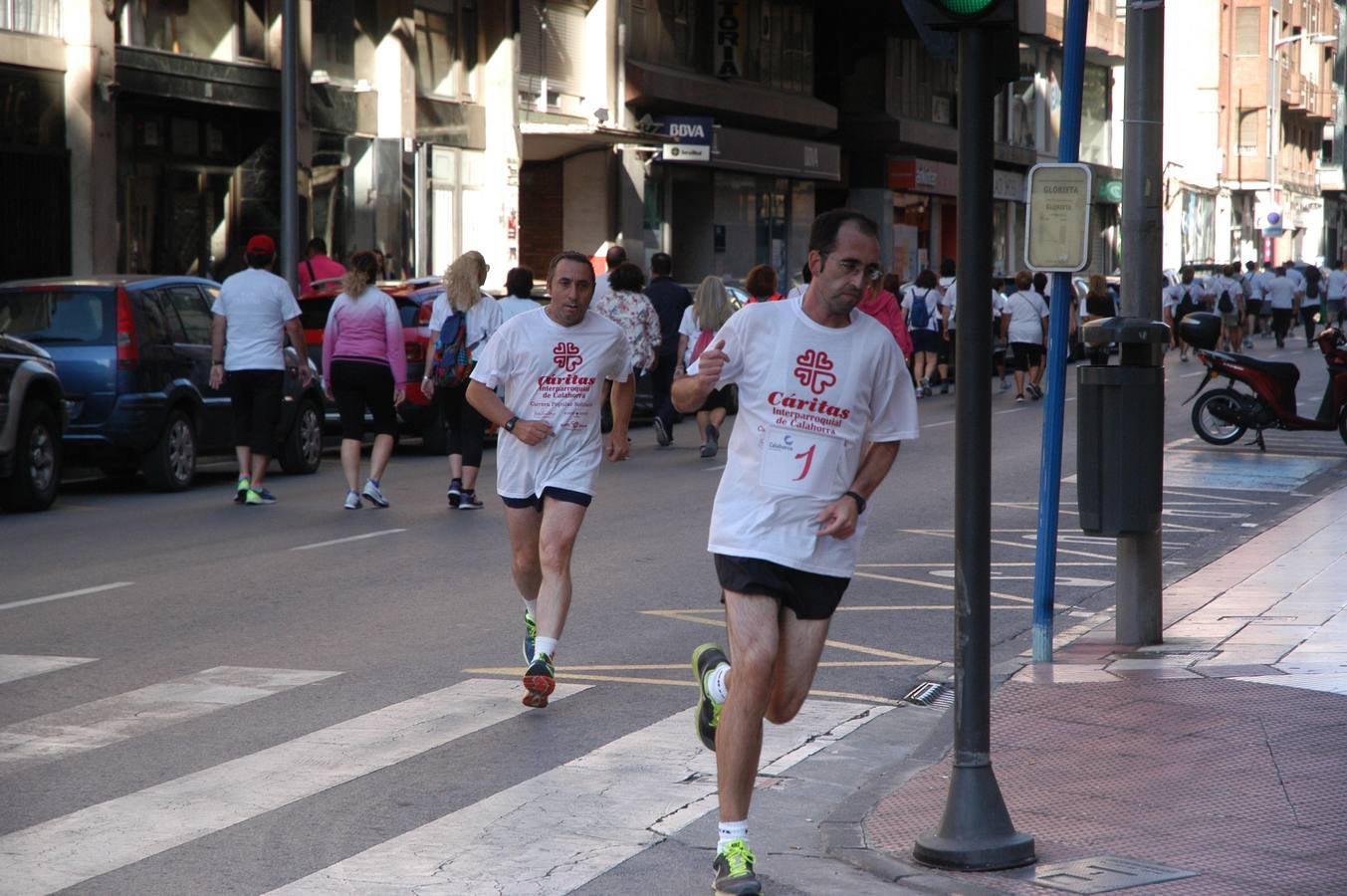 Los calagurritanos se echaron a la calle por una buena causa