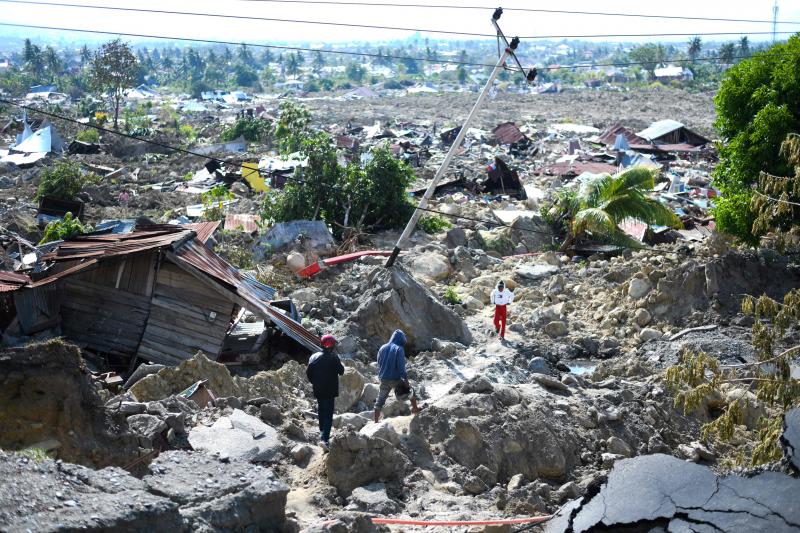 Fotos: Las imágenes del devastador tsunami en Indonesia