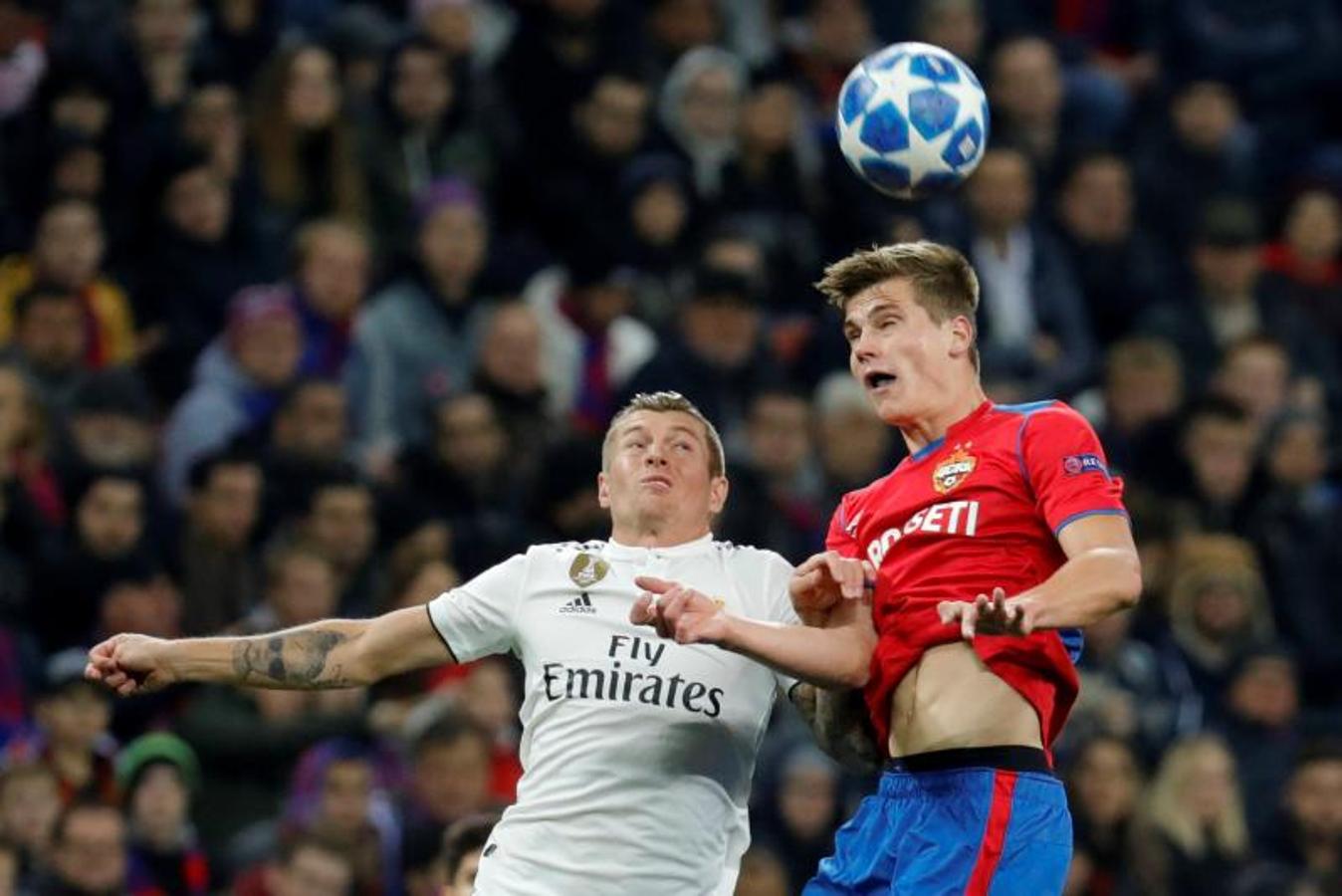 Fotos: El CSKA-Real Madrid, en imágenes