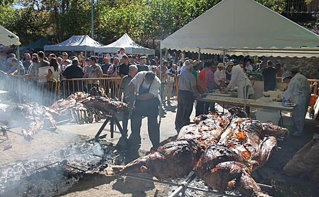 Edición anterior de la Jornada de la Ternera Asada de Enciso.