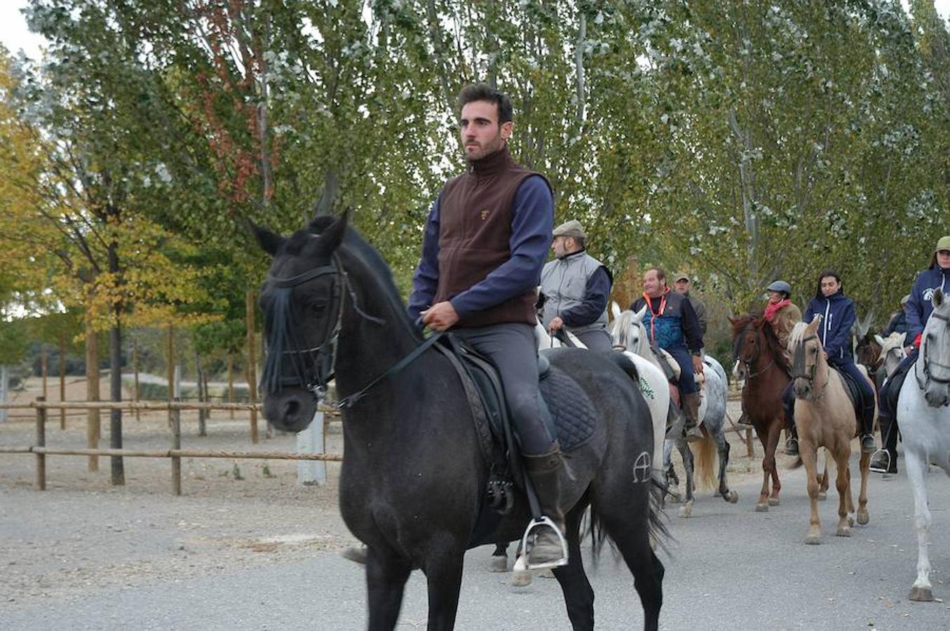 Imágenes correspondientes a la VII ruta ecuestre de Ocón celebrada el pasado domingo.