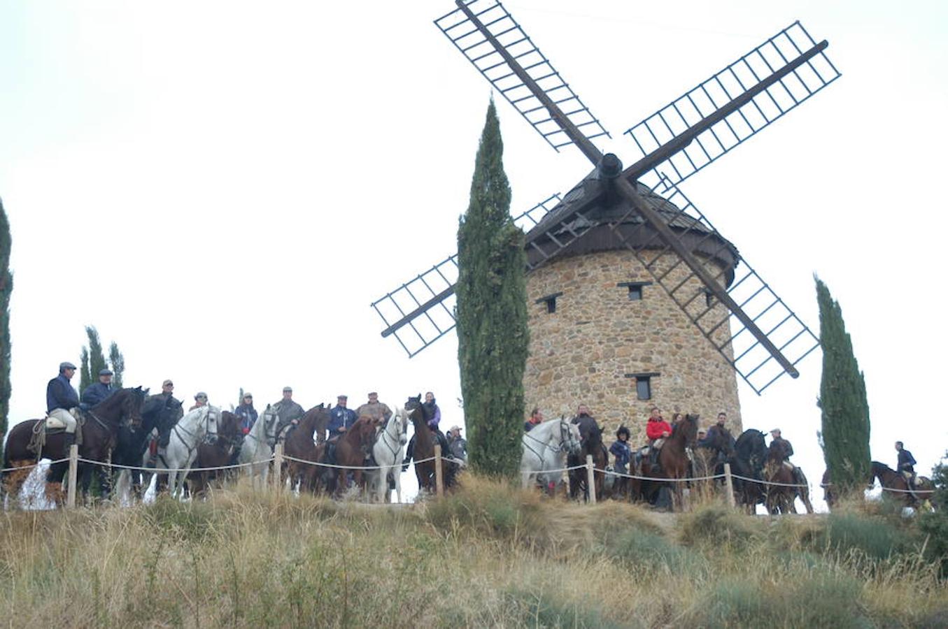 Imágenes correspondientes a la VII ruta ecuestre de Ocón celebrada el pasado domingo.