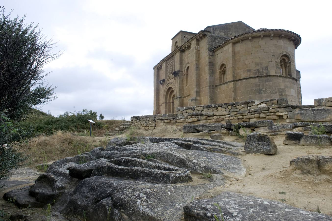 Santa María de la Piscina, una de las paradas del viaje