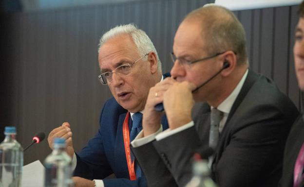 Intervención de Ceniceros en Bruselas. 