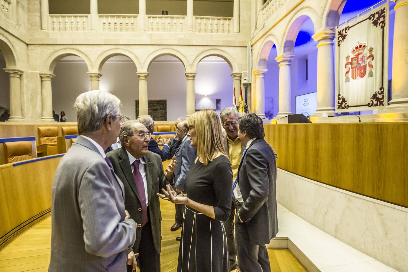 Las imágenes de la conmemoración en la casa riojana