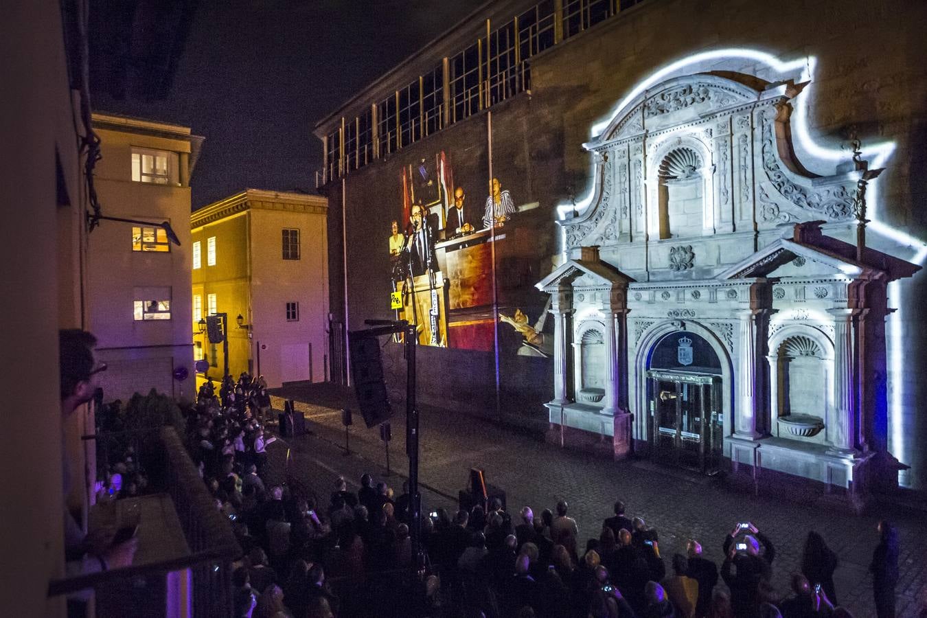 Las imágenes de la conmemoración en la casa riojana