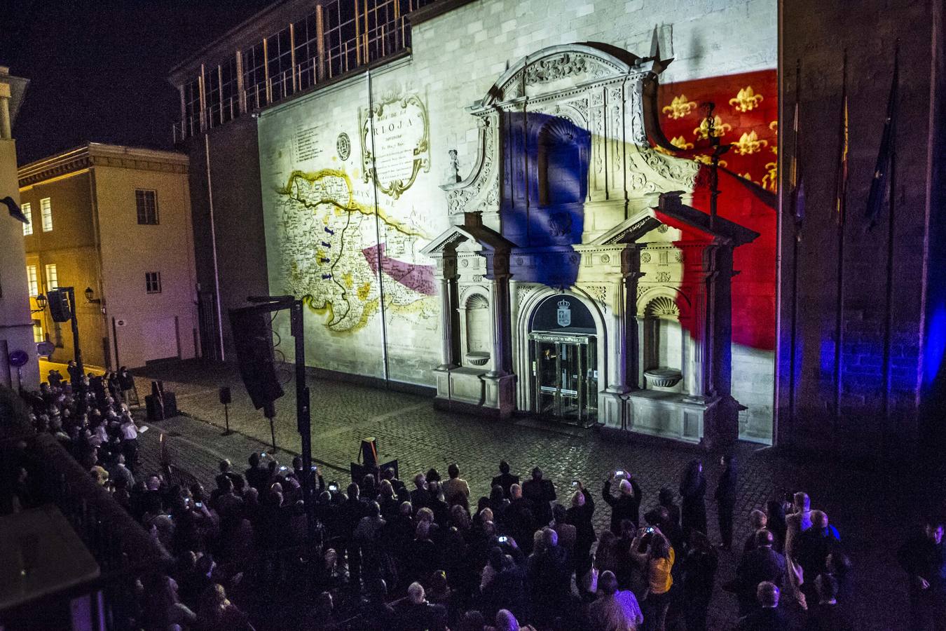 Las imágenes de la conmemoración en la casa riojana