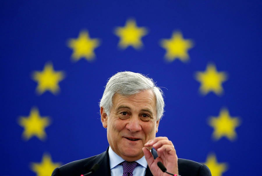 El presidente del Parlamento Europeo, Antonio Tajani.