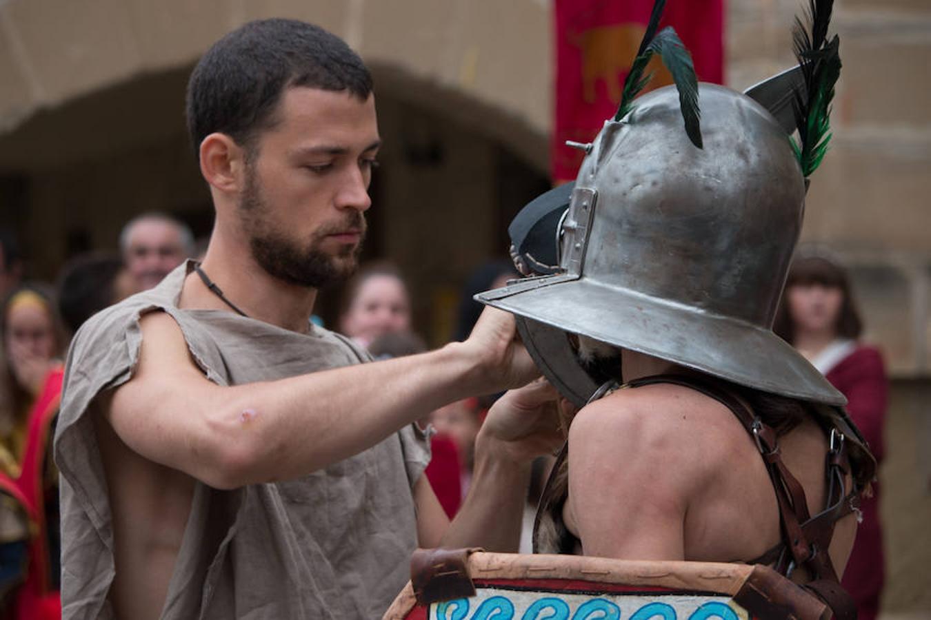 Berones, romanos y gladiadores como broche a las XIV Jornadas Culturales de Herramélluri.