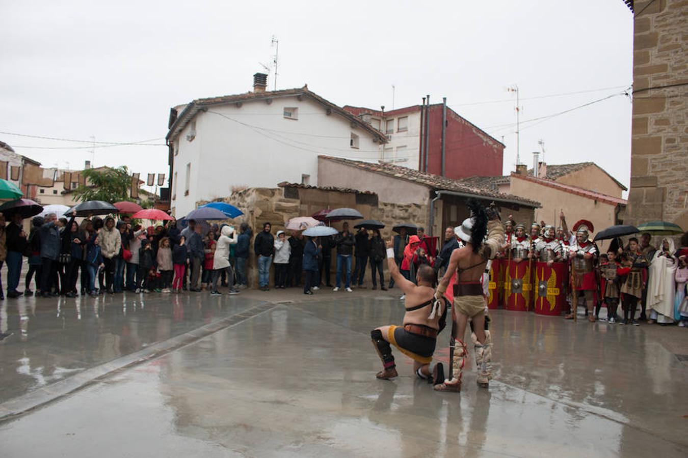 Berones, romanos y gladiadores como broche a las XIV Jornadas Culturales de Herramélluri.