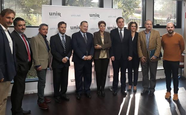 Presentación del informe en Madrid.