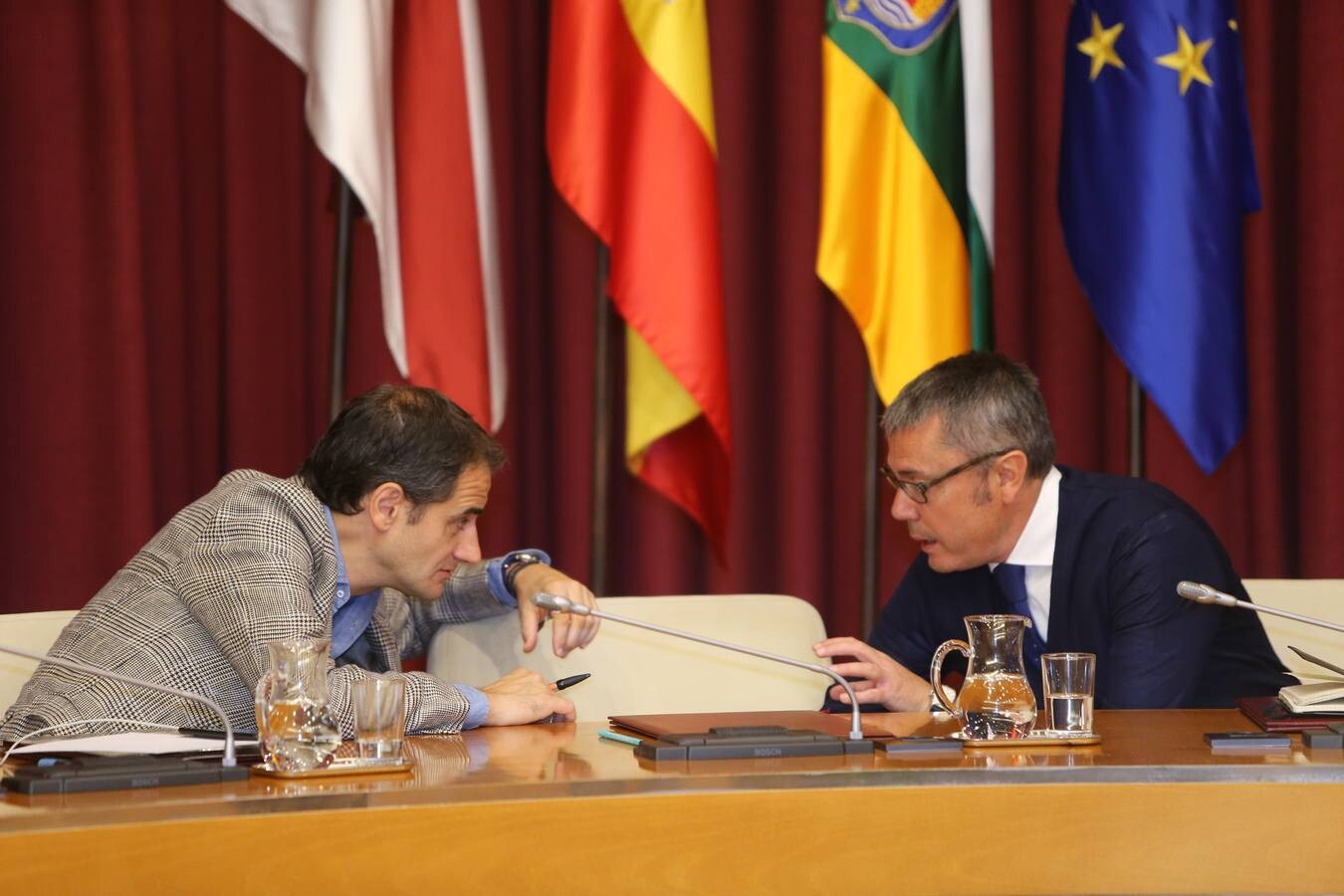 La alcaldesa de Logroño ha protagonizado la primera sesión del Debate del estado de la ciudad.