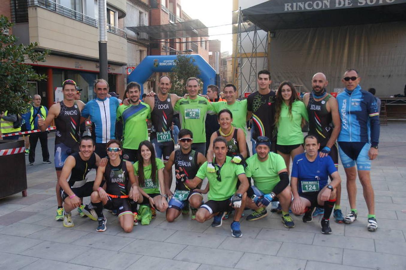 Imágenes del V duatlón disputado en Rincón de Soto el domingo.