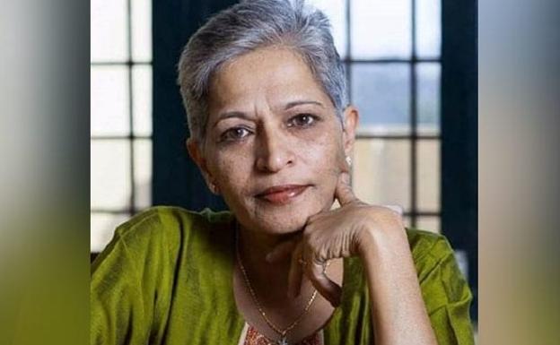 Gauri Lankesh recibió tres tiros en el pecho.