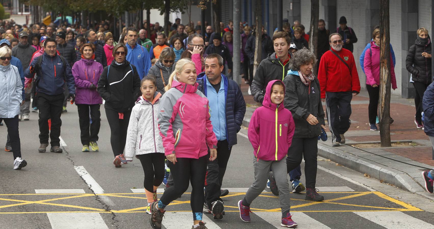 Más allá de la práctica deportiva, el objetivo de la prueba son las donaciones que cada «marchoso» realiza