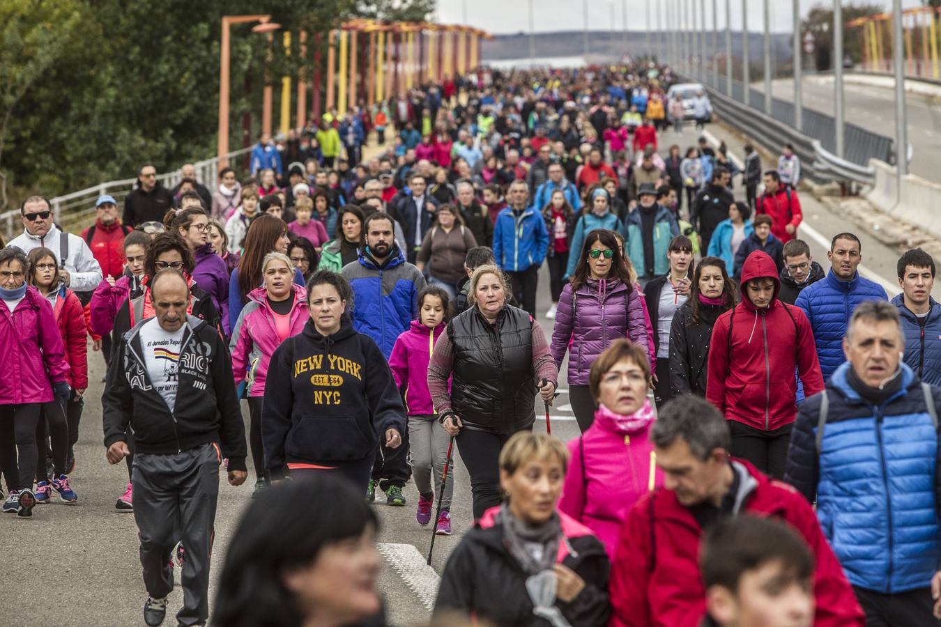 Más allá de la práctica deportiva, el objetivo de la prueba son las donaciones que cada «marchoso» realiza