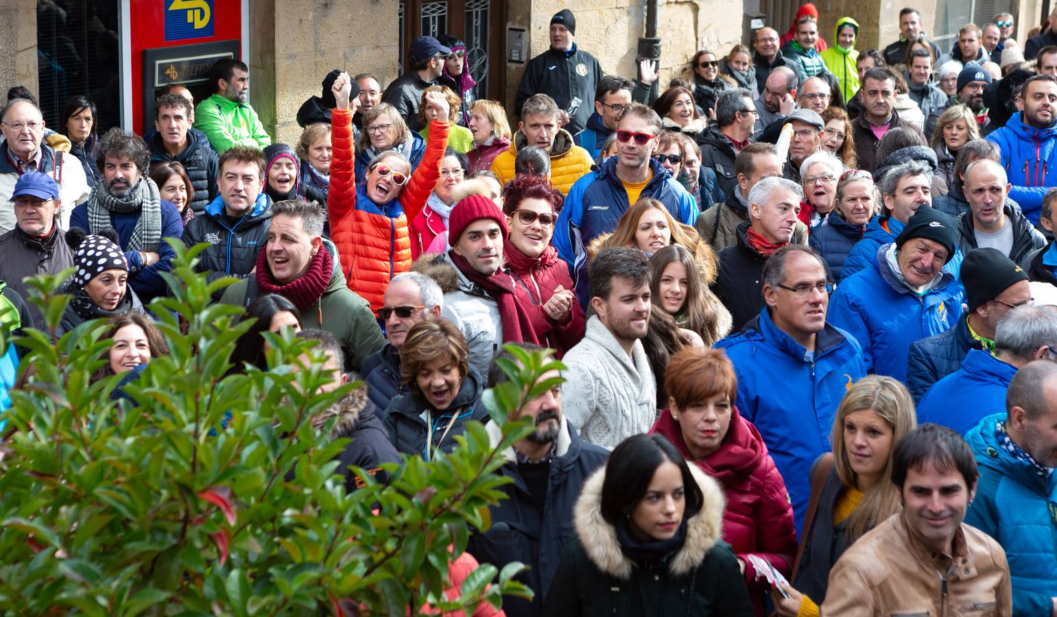 Los corredores desafiaron al frío para disfrutar de la prueba