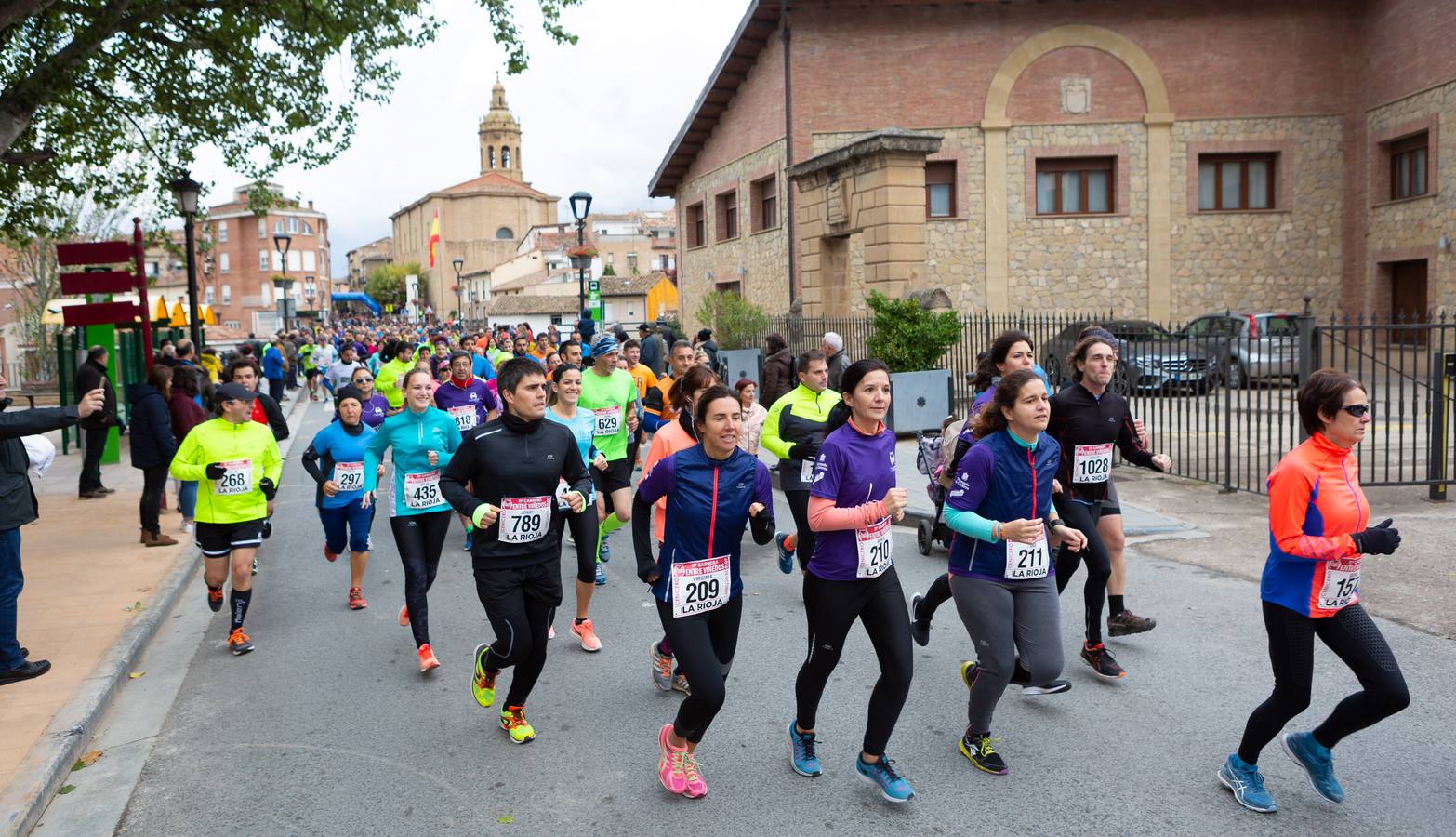 Los corredores desafiaron al frío para disfrutar de la prueba