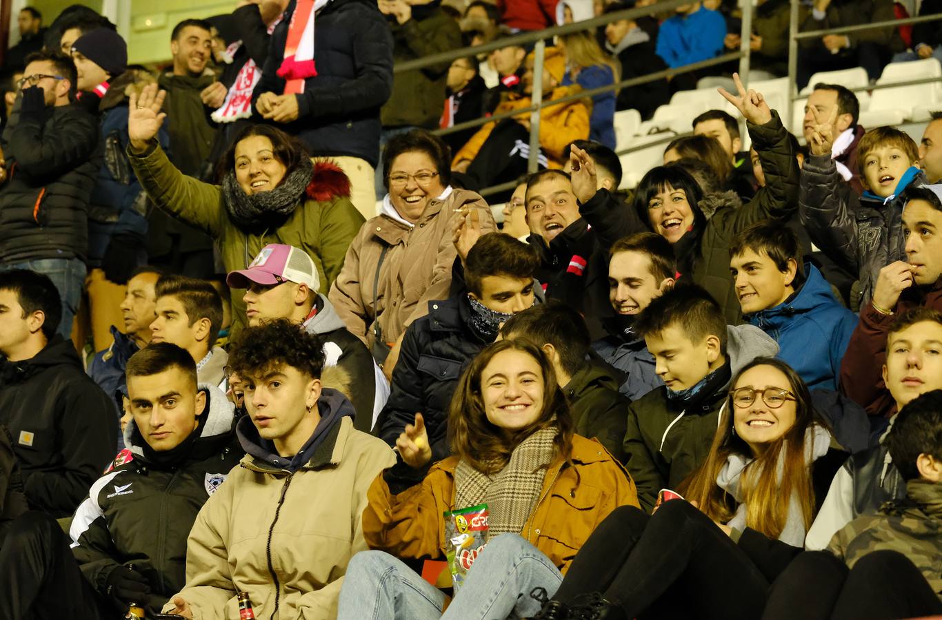 Las imágenes de la victoria de la UDL en Las Gaunas 