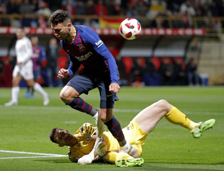 El conjunto que entrena Ernesto Valverde se impuso por 0-1 con un tanto de Lenglet en la recta final. 