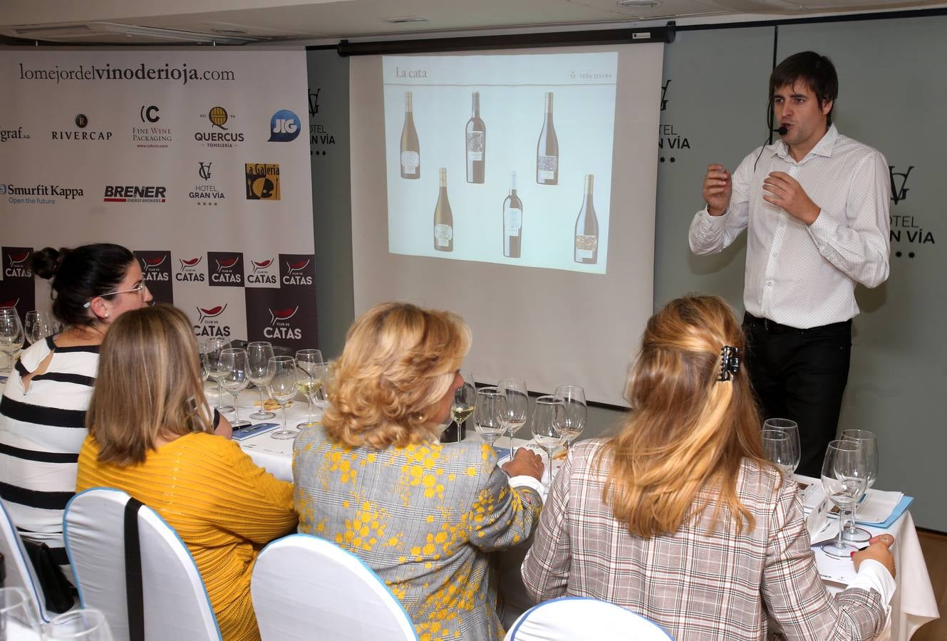 Viña Ijalba protagonizó el regreso tras la vendimia del Club de Catas de lomejordelvinorioja.com.