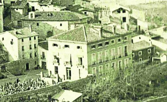 Foto histórica de la Casa Grande.