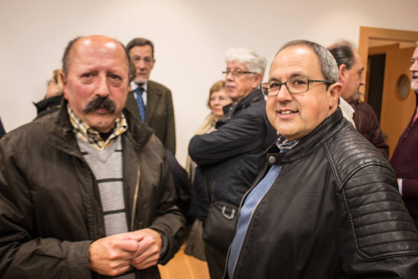 El presidente del Gobierno de La Rioja, José Ignacio Ceniceros, participa en la inauguración del edificio del Corregimiento, tras las obras de rehabilitación.