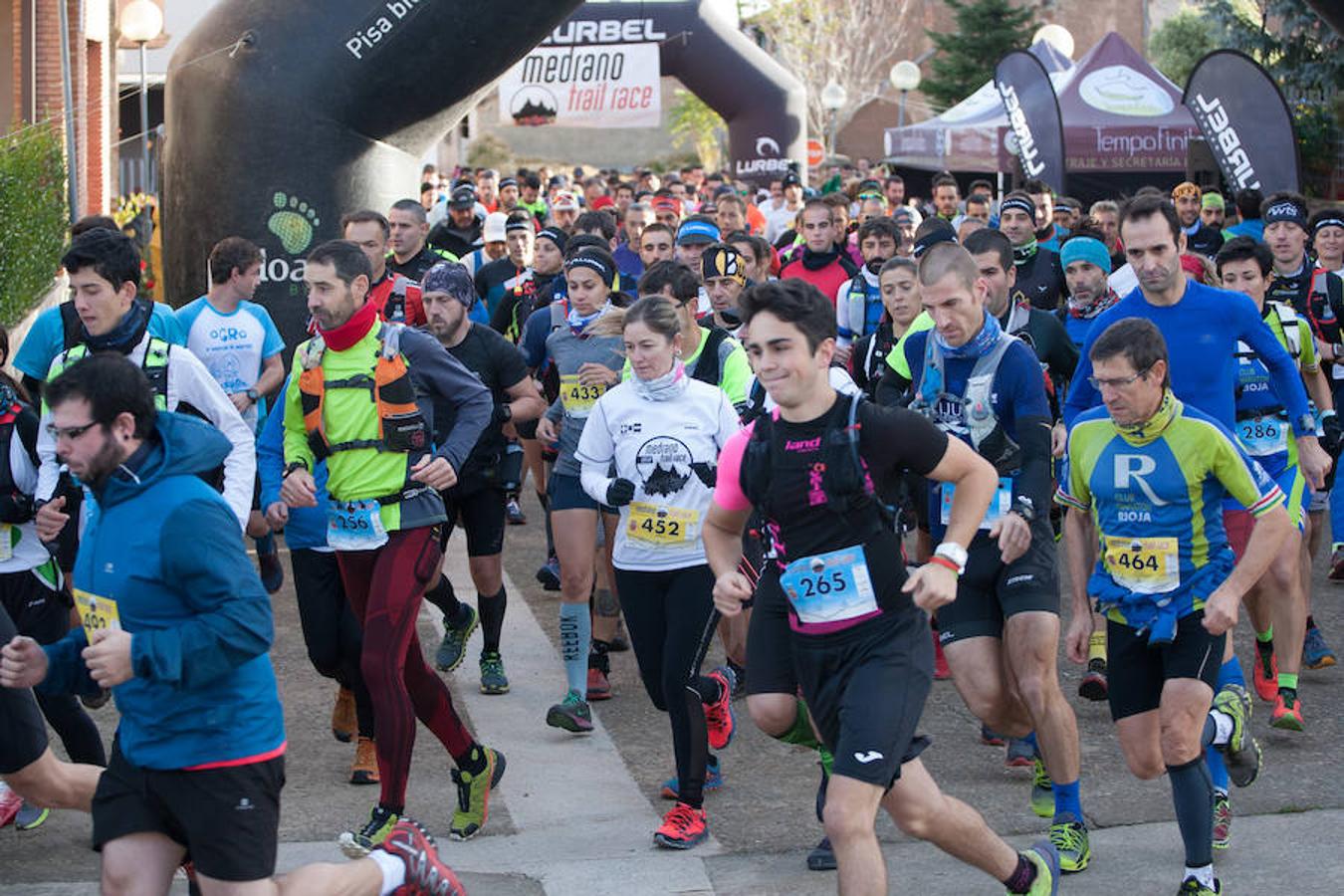 Tejedor cede Moncalvillo a Morodo tras un error de orientación y en mujeres, solo la logroñesa Gema Olave repite victoria en el II Medrano Trail.