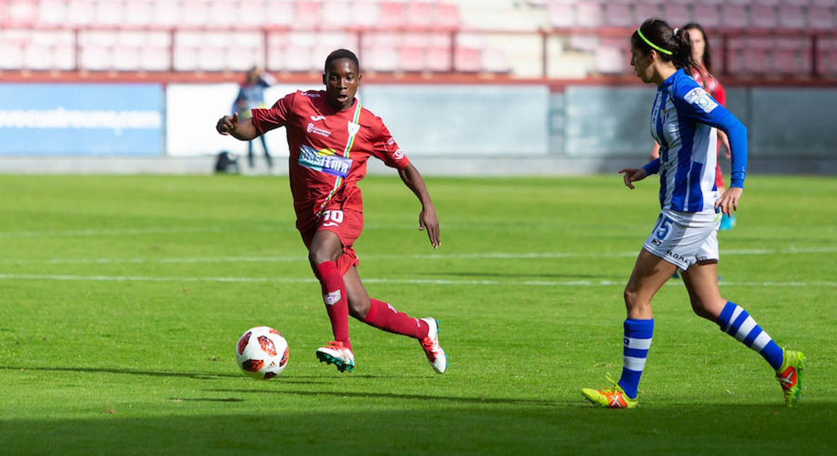 El EDF recupera la sonrisa después de ganar al Huelva en Las Gaunas por 2-0 y encadenar su segudo triunfo de año. Toca disfrutar.