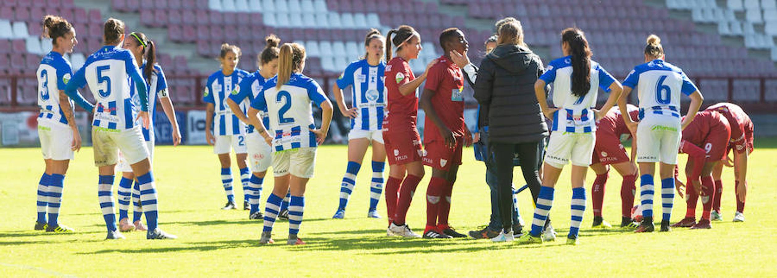 El EDF recupera la sonrisa después de ganar al Huelva en Las Gaunas por 2-0 y encadenar su segudo triunfo de año. Toca disfrutar.