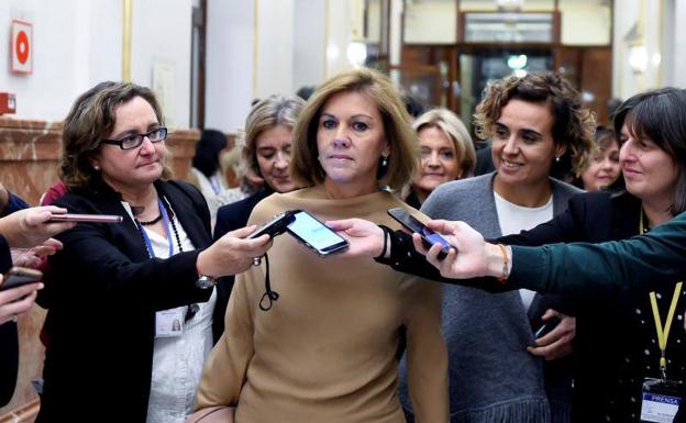 Cospedal abandona la Ejecutiva del PP tras conocerse los audios con Villarejo