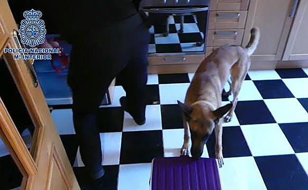 Uno de los momentos de la operación.