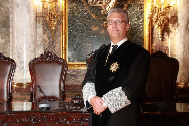 El presidente de la Sala Tercera (de lo Contencioso-Administrativo) del Tribunal Supremo, Luis María Díez-Picazo. :: r. c.
