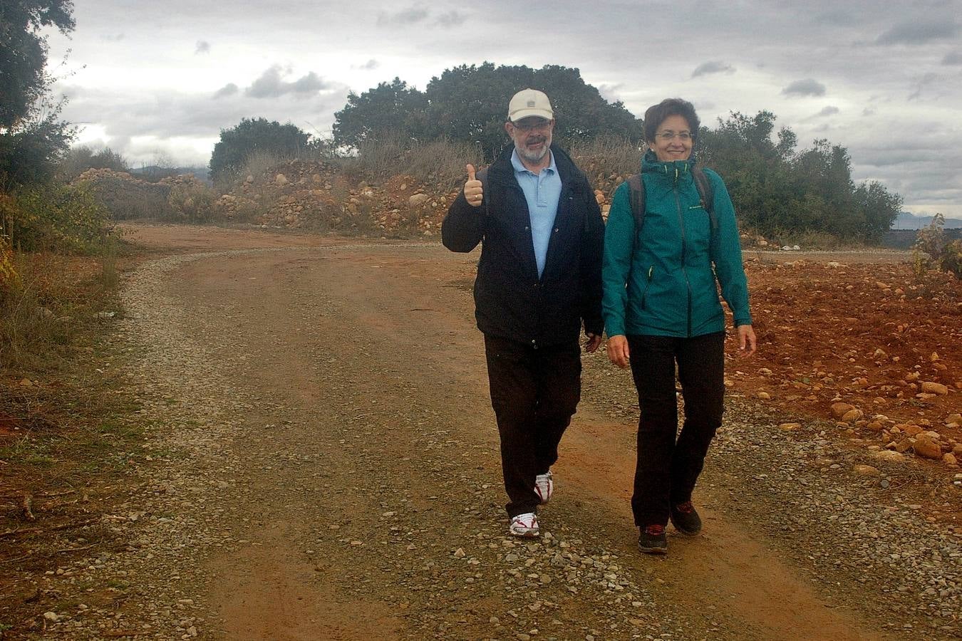 Alrededor de 150 personas estaban inscritas para tomar parte en una nueva edición de la 'Marcha de otoño', que tuvo lugar en Cenicero