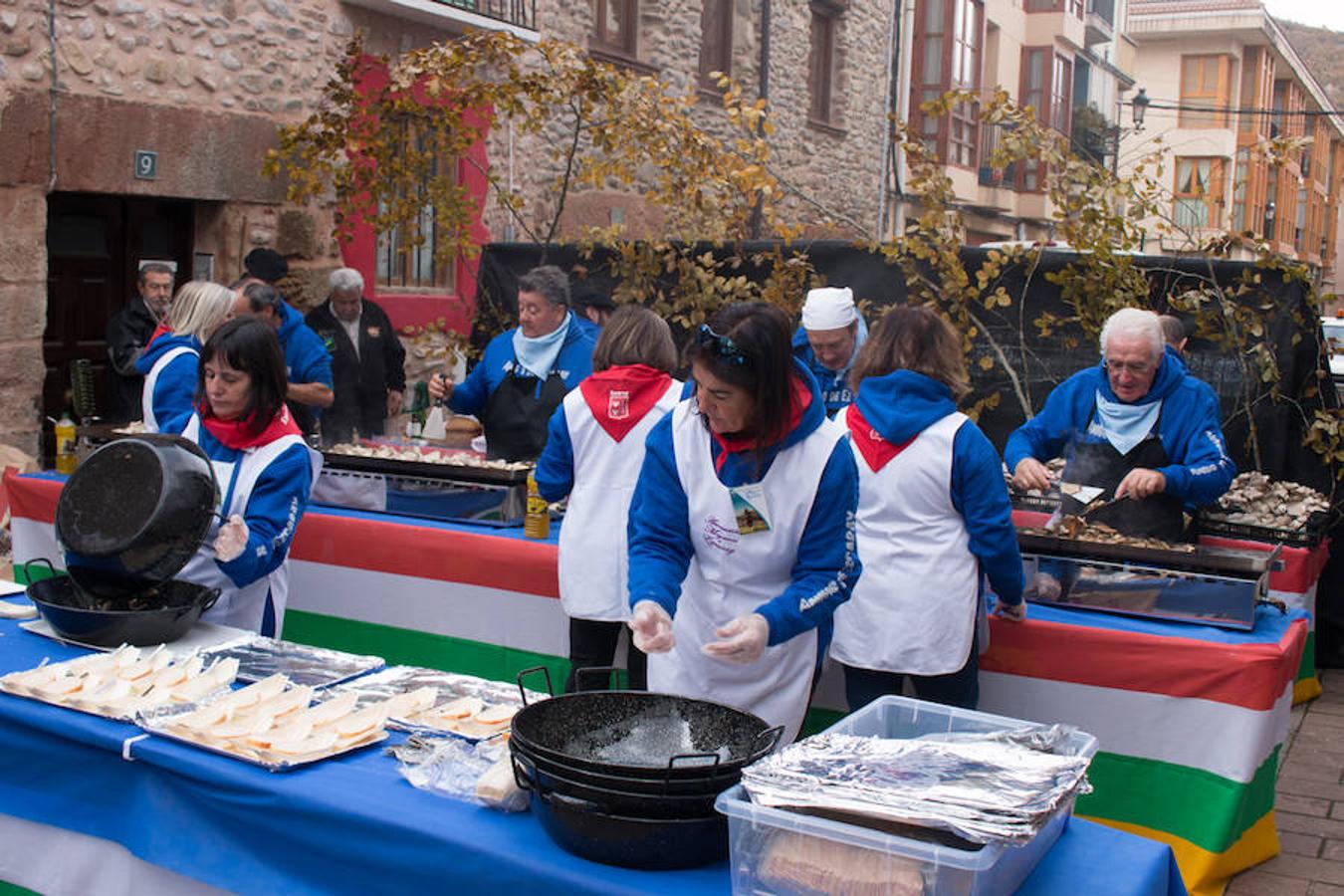 Imágenes de las XXVII Jornadas Micológicas, organizadas por la asociación Amigos de Ezcaray